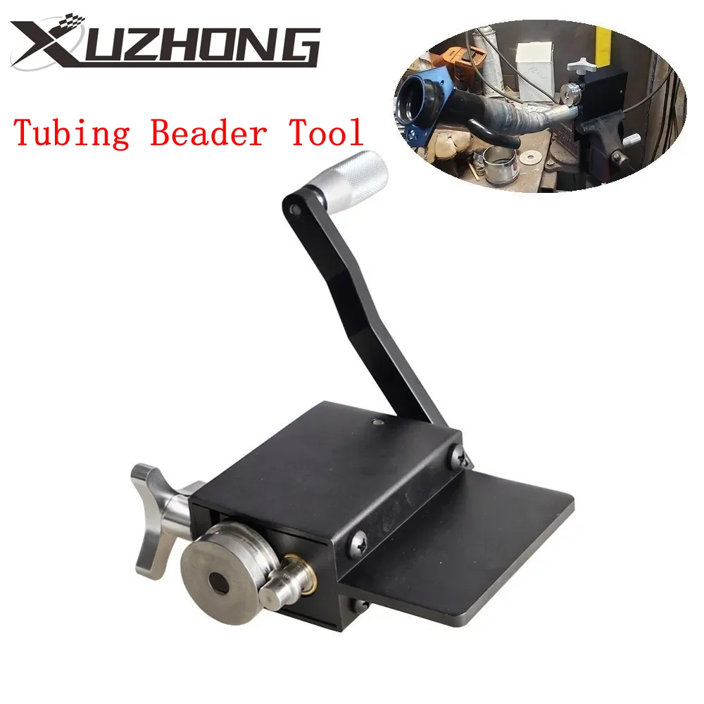 Aluminum Manual Tube Pipe Tubing Beader Tool Bead Roller Intake And Cooler Piping Fit Clamps 5/8\