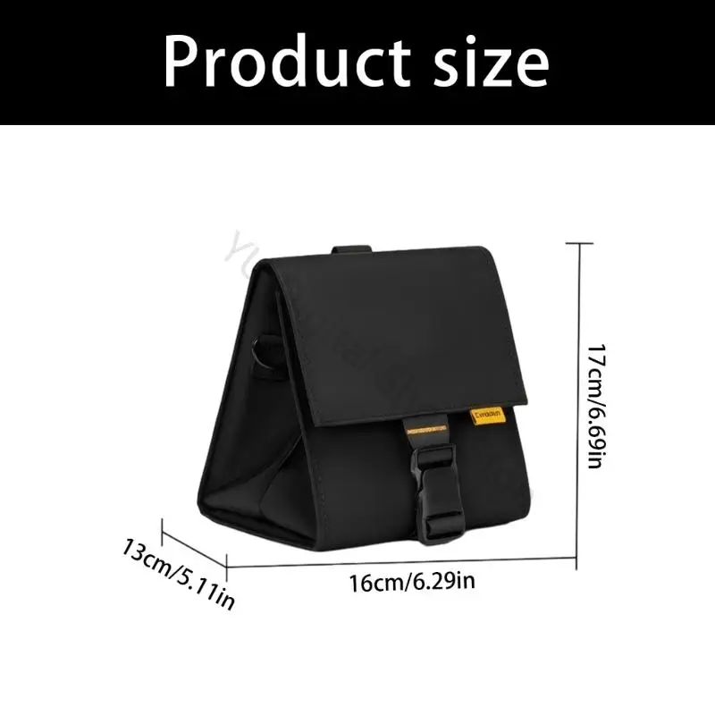 96BA Magnetische spiegellose Kameratasche, Multifunktions-Kamera-Aufbewahrungstasche mit mehreren Taschen für Reisefotografie – Detail 6