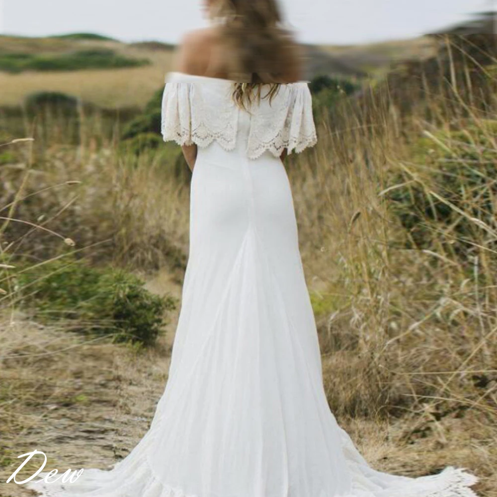 맞춤 제작된 흰색 레이스 2025 웨딩드레스, 정교한 A라인 섹시한 스트랩리스 고품질 신부 파티 기질 브라이덜 가운