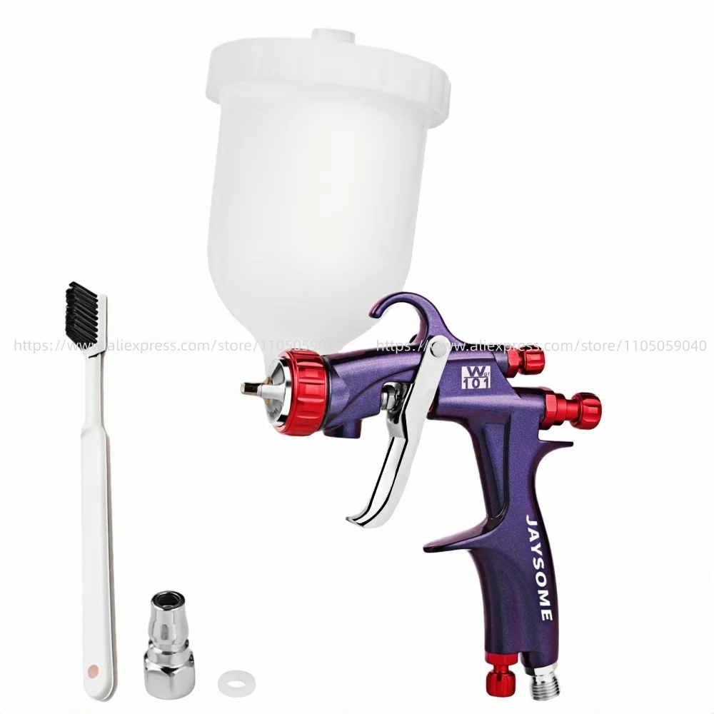 Professional Level W 101 GT Version Spray Gun W-101 Gravity type Paint Spray Gun Suitable for Car Furniture Paint Spray