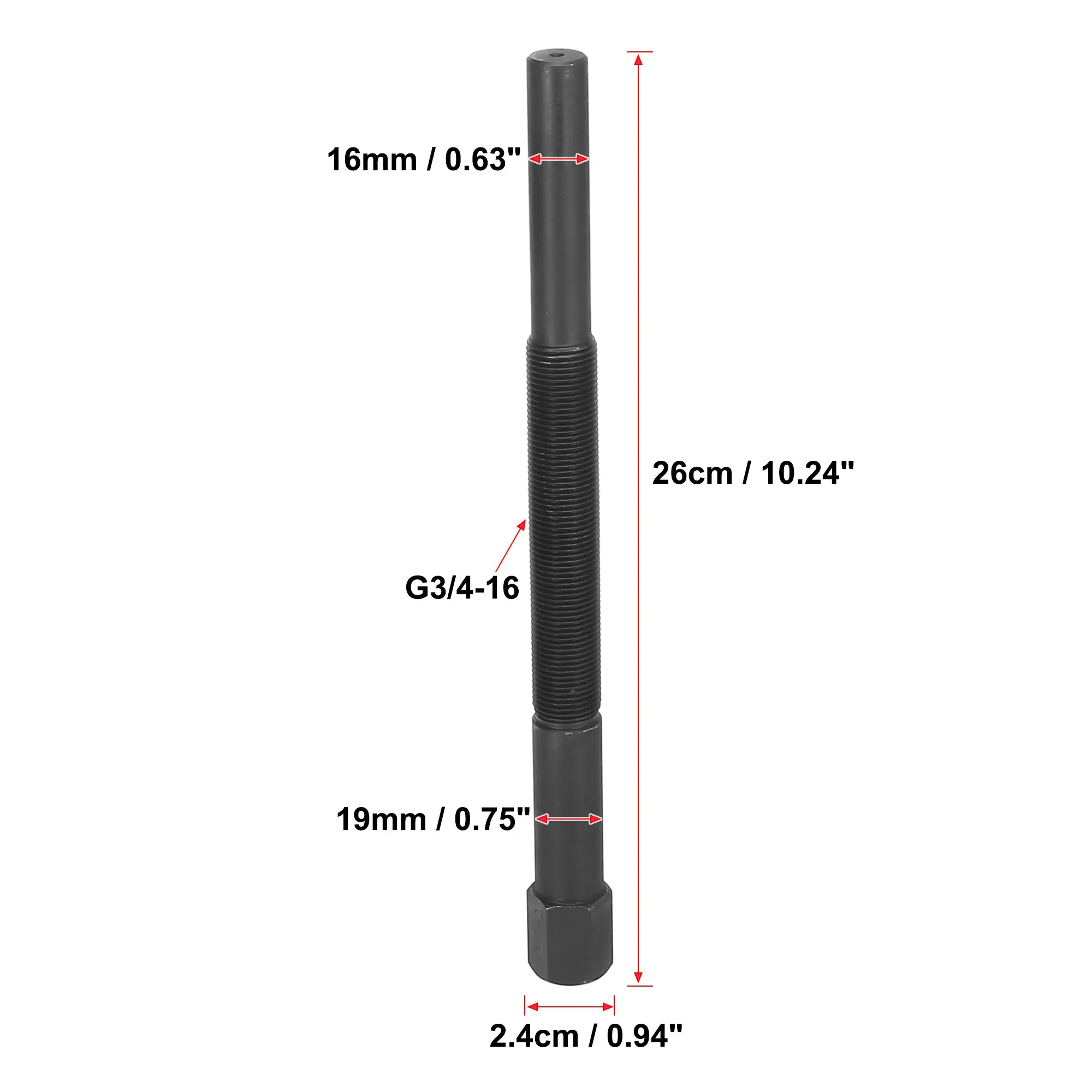Primary Clutch Puller Tool for Kawasaki Brute Force 650 750i KFX 700 Mule 3000 Prairie 360 57001-1404