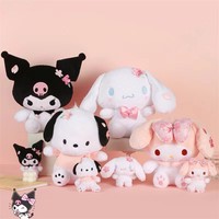 Sanrio Sakura Melody Kuromi Cinnamoroll Pochacco Plush Toys Pendant Holiday Gift Homdecor Stuffed Dolls Birthday Gift For Kids