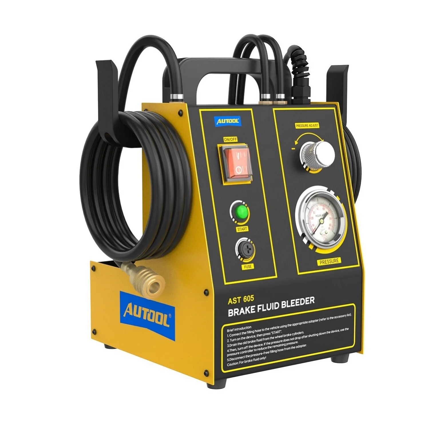 AST605 Pulse Car Four Pumps for All Vehicles Oil Pump Master Cylinder Brake Oil Exchanger Machine
