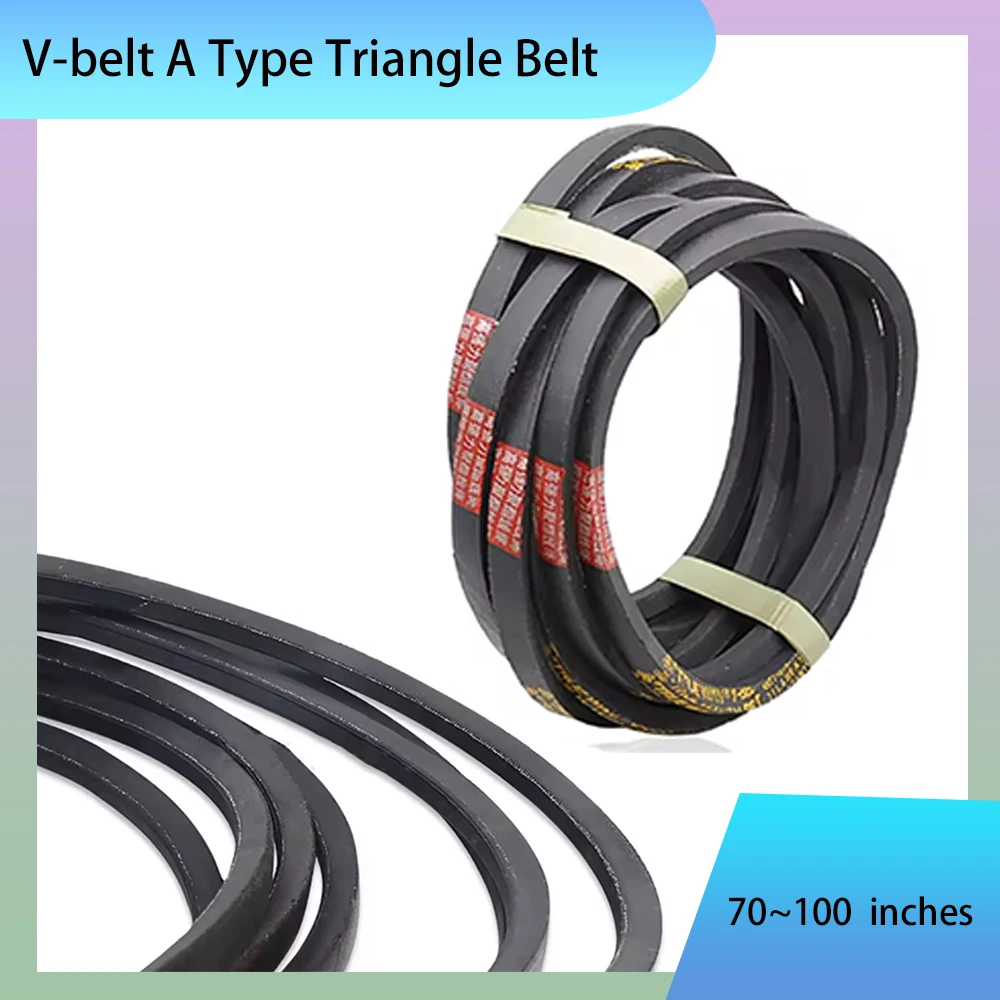 1Pcs A70 71 72 73 74 75 76 77 78-100 Inch A Type V-belt Triangle Belt Industrial Agricultural Equipment Transmission Belt