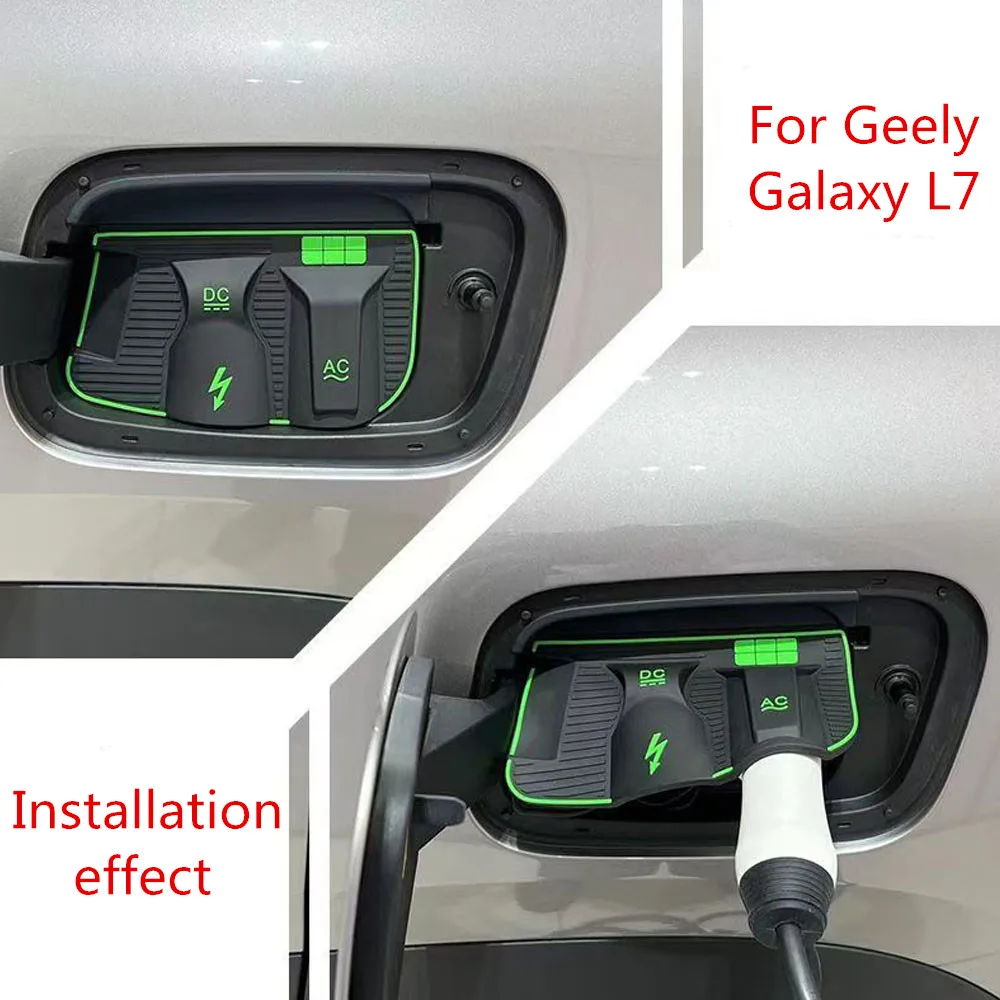 

Charging Rain Cover Charging Port Protection Cover Waterproof Cover Sealing Ring Decorative Accessories Suitable Geely Galaxy L7