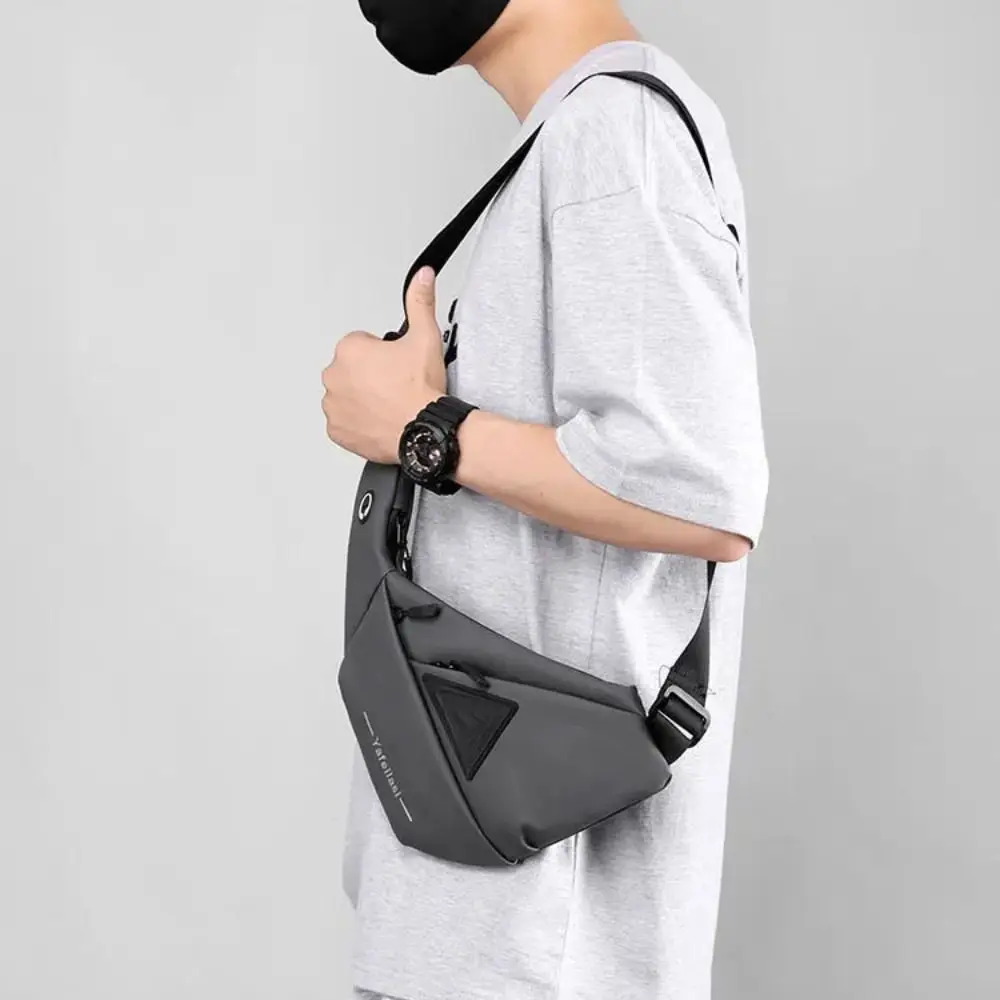Sling Chest Bag Small Shoulder bag Husband Messenger Bags for Men Boy Mini Travel sac Cross Body bags Anti Theft Mobile Phone 가방