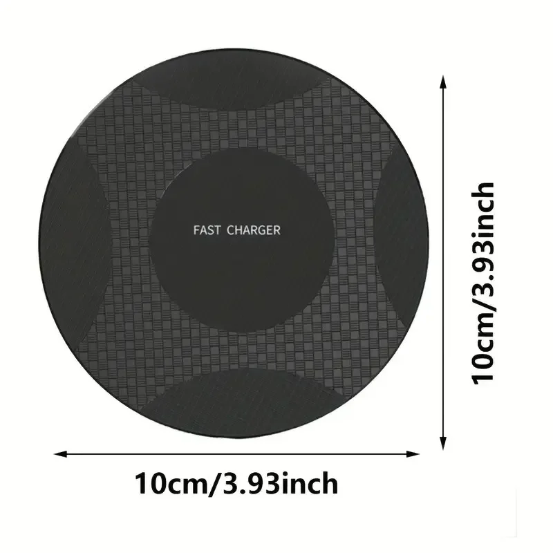 4OW Bezprzewodowa ładowarka Stojak na biurko Ultra cienka stacja dokująca do szybkiego ładowania telefonu iPhone 14 13 12 11 Samsung Xiaomi