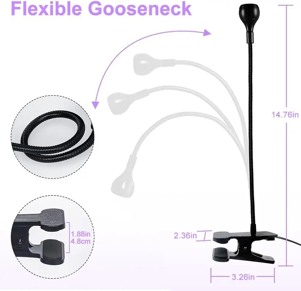 USB 3W LED مصباح الأظافر بالأشعة فوق البنفسجية، ضوء علاج إصلاح الهاتف المحمول، التوصيل والتشغيل