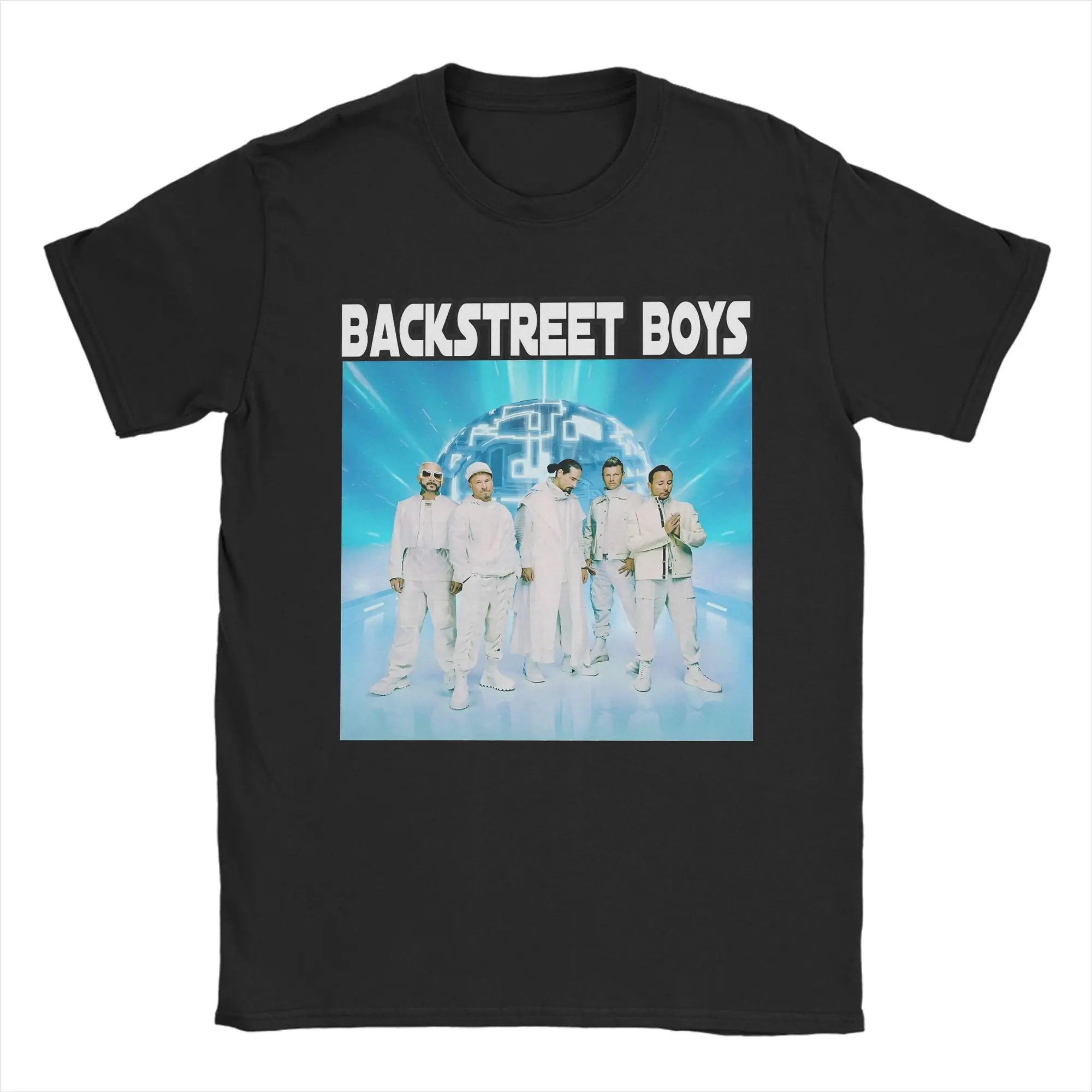 

Backstreet Boys Millenniums Tour T-Shirts Men Funny 100% Cotton Tee Shirt Round Neck Short Sleeve T Shirt Plus Size Clothes