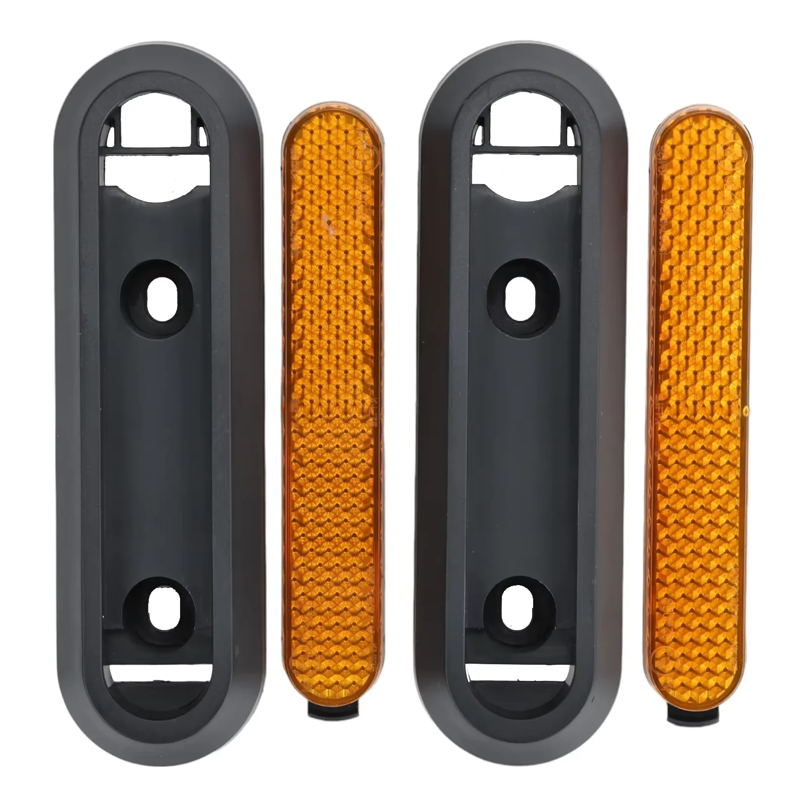 Rear Wheel Reflective Shell Decorative Cover With Screws Yellow For Xiaomi Electric Scooter 4 GO Warning Light Parts