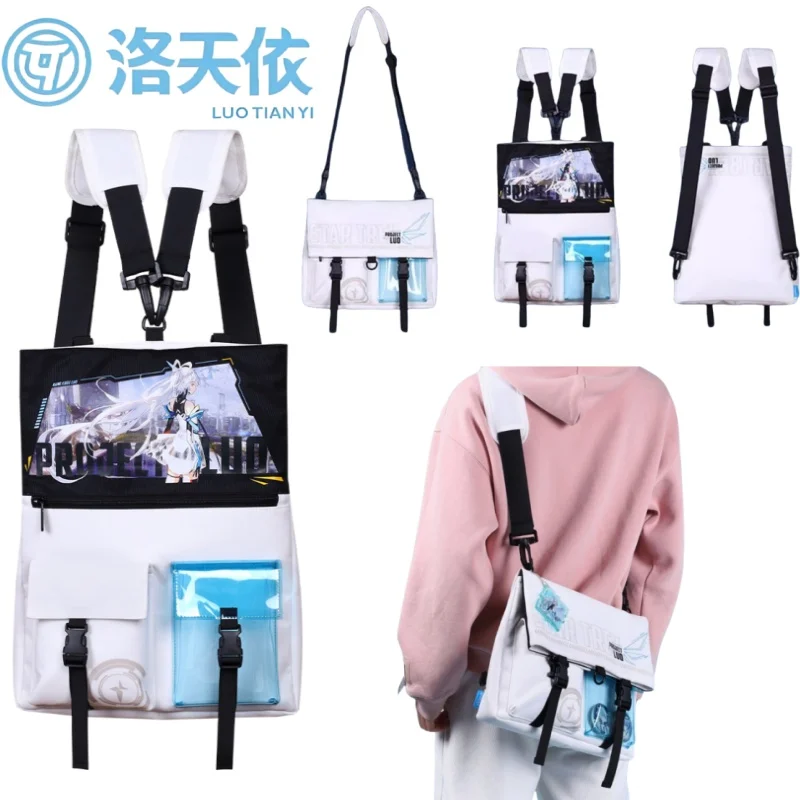 

New Luo Tianyi Multifunctional Storage Bag Cartoon Luo Tianyi Crossbody Bag Anime Peripherals Commuting Holiday Gift