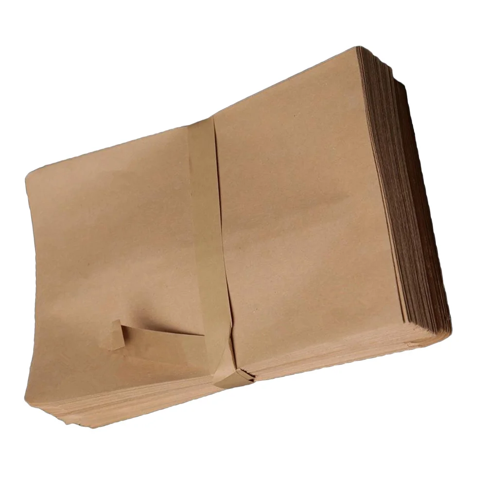

100Pcs 165x100mm Retro Blank Kraft Paper Envelopes Ecofriendly High Whiteness Multipurpose Business Personal Use Brown