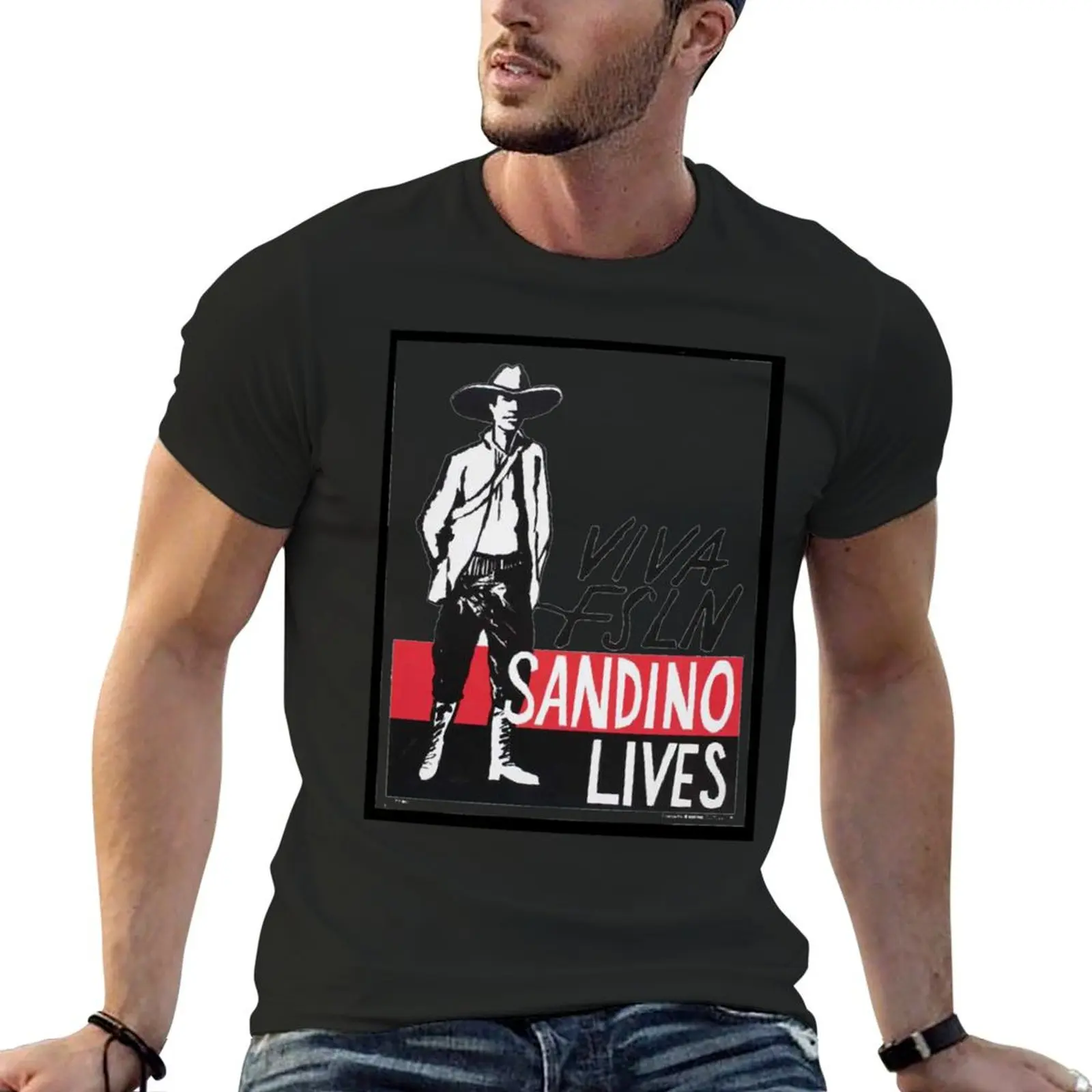 

Sandino Lives! T-Shirt essential t shirt graphic shirts plus size tops mens t shirts