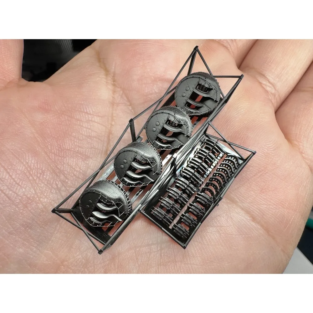 

MUYI MODEL R350079 1/350 IJN TYPE 96 25MM TRIPLE MOUNTS AA GUN WITH ANTI-SMOKE SHIELD B 3D PRINT PART