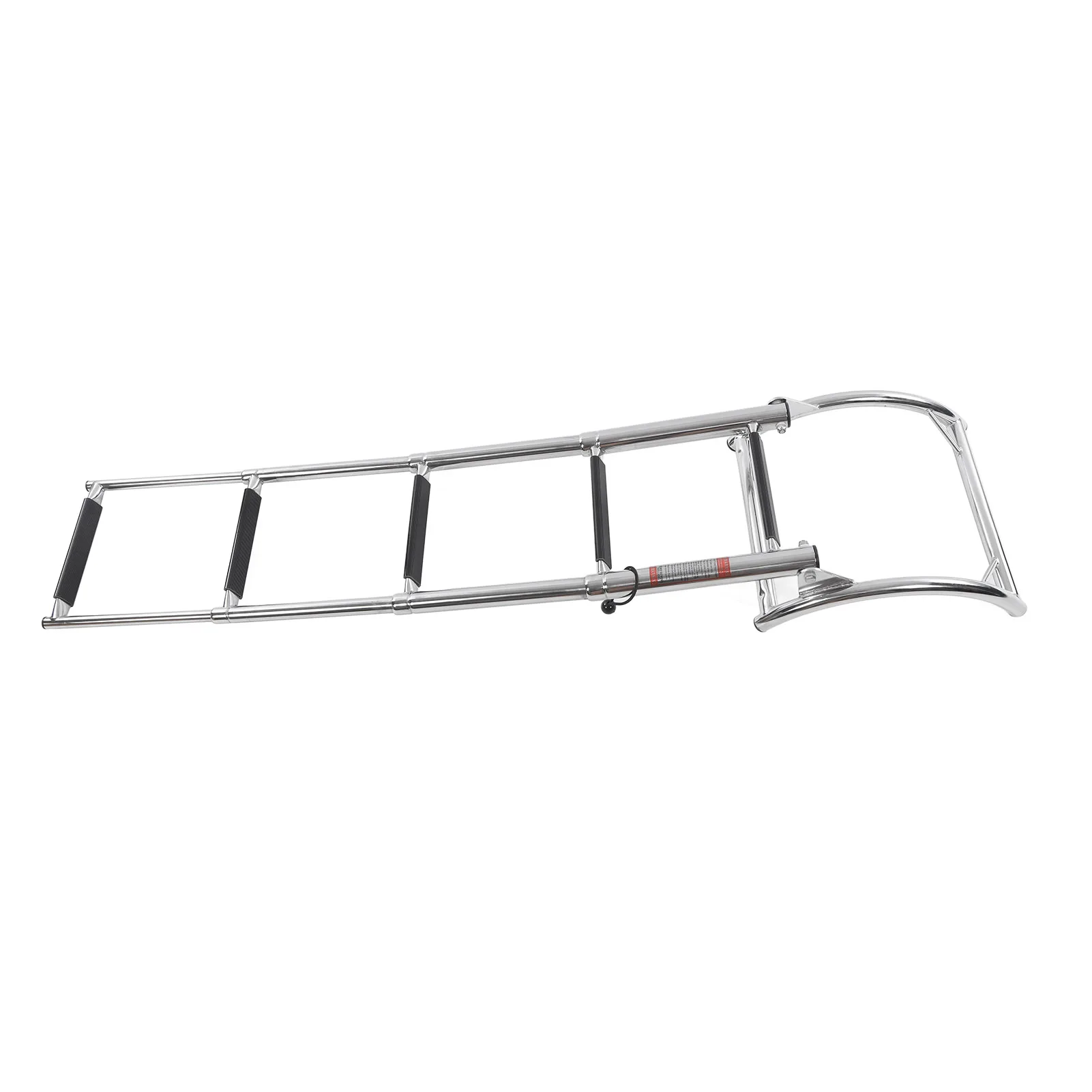 

Лестница для причала для лодок, 4-ступенчатая нержавеющая сталь — складная лестница с полированной отделкой, для бассейна с парусними лодками, прочный морской аксессуар