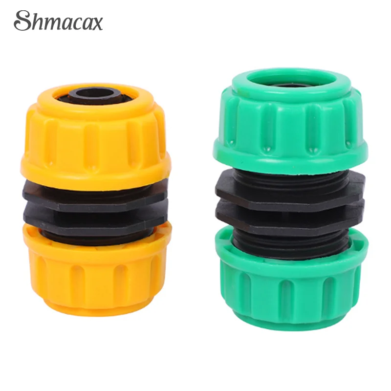 Garden Watering Hose Plastic Quick Connector Double Male Coupling Joint Adapter Extender