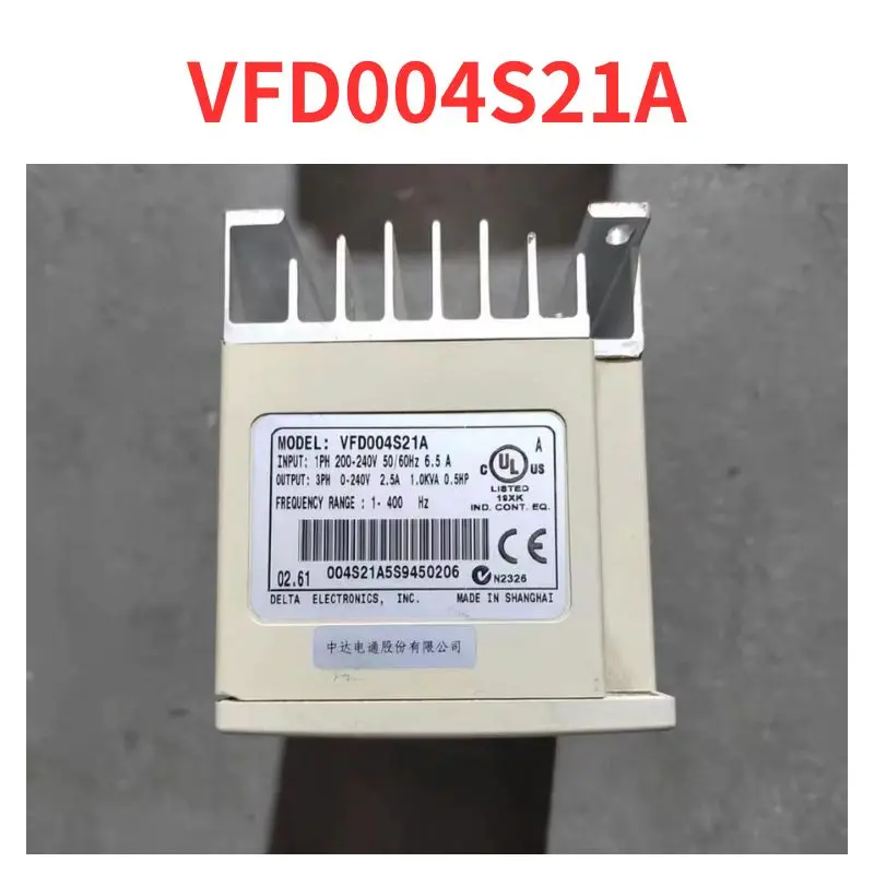 

90% new VFD004S21A frequency converter tested OK