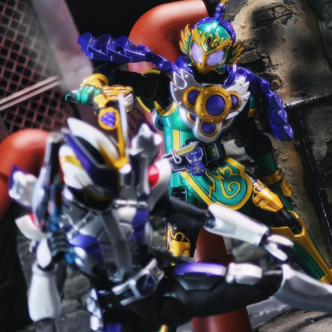 كامين رايدر Gaim Shf أنيمي اليدوية كامين رايدر ريوجن العنب درع تنورة النسيج المدمج في سلك الحديد مناسبة لعبة 1/12 #2