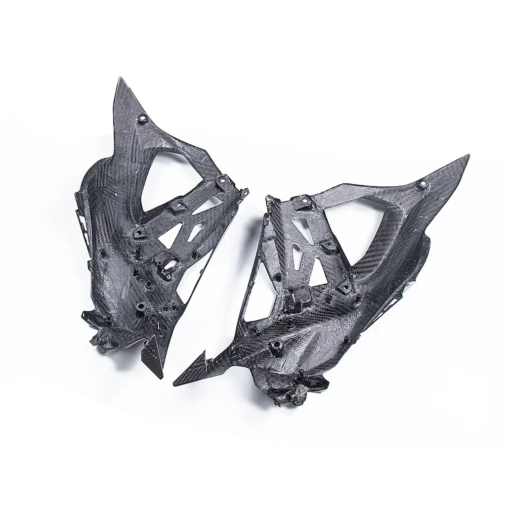 For KAWASAKI NINJA ZX-6 R 636 ZX6R 636 2024 2025 100% Carbon Fiber Side Panels Fairings Motorcycle Accessories