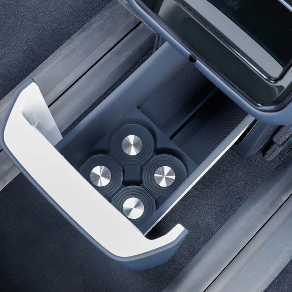 وسادة حماية من السيليكون للثلاجة الخلفية لـ ZEEKR 9X 2025 2026 ملحقات تعديل السيارة مقاومة للخدش ومقاومة للاهتراء #2