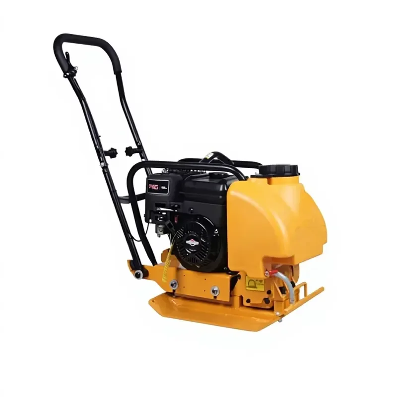 Vibratory Plate Compactor HW-GCF90 5.5HP 15kN 510x480mm Ground Compactor for Asphalt Soil Road Repair