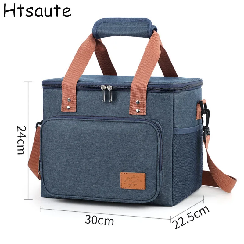 Large Capacity Leak Proof Lunch Backpack Women Men Thermal Picnic Cool and Warm Insulated Bag Outdoor Storage Shoulder Bags