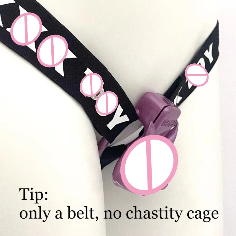 Master-Slave Chastity Cage Belt Retention Strap Penis CB Lock Multi-Directional Support Strap Anti-Sagging Sex Toys Accessories - Image 2
