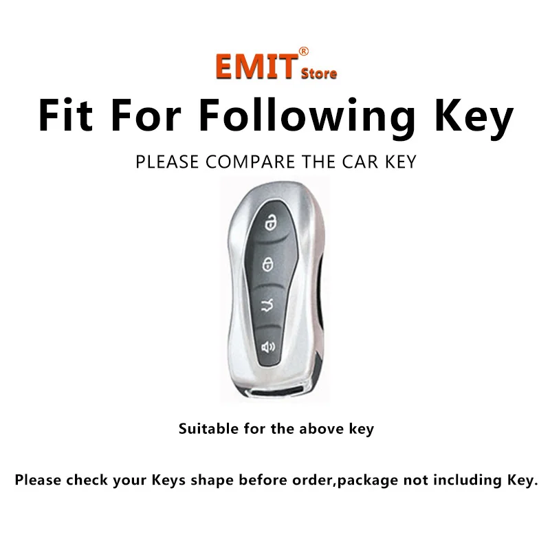 Zinc Alloy Car Key Case for Geely Atlas Pro Boyue Tugella Azkarra FY11 Emgrand GS X6 SUV EC7 Remote Cover Shell Bag Accessories