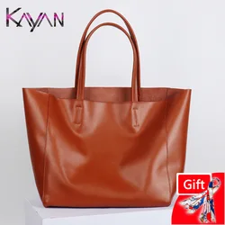 Oversize Top Quality Cow Leather Women Tote Handbag Genuine Leather Cowhide Female Top Handle Shopper Bag Super Large Lady Purse