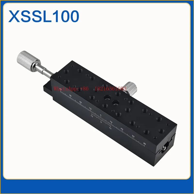 2026GOOD 1Pcs XSS50/100XSL90/60X Axis Dovetail Groove Manual Slide Precision Optical Fine-tuning Displacement Slide