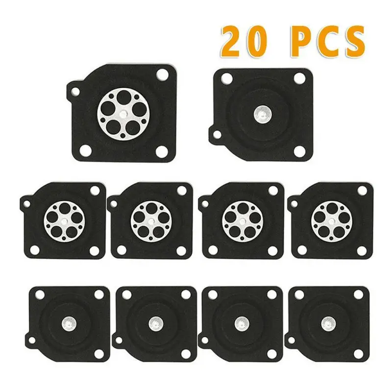 Zama C1U 20PCS Carburetor Metering Diaphragm Repair Kit Enhances Engine Efficiency