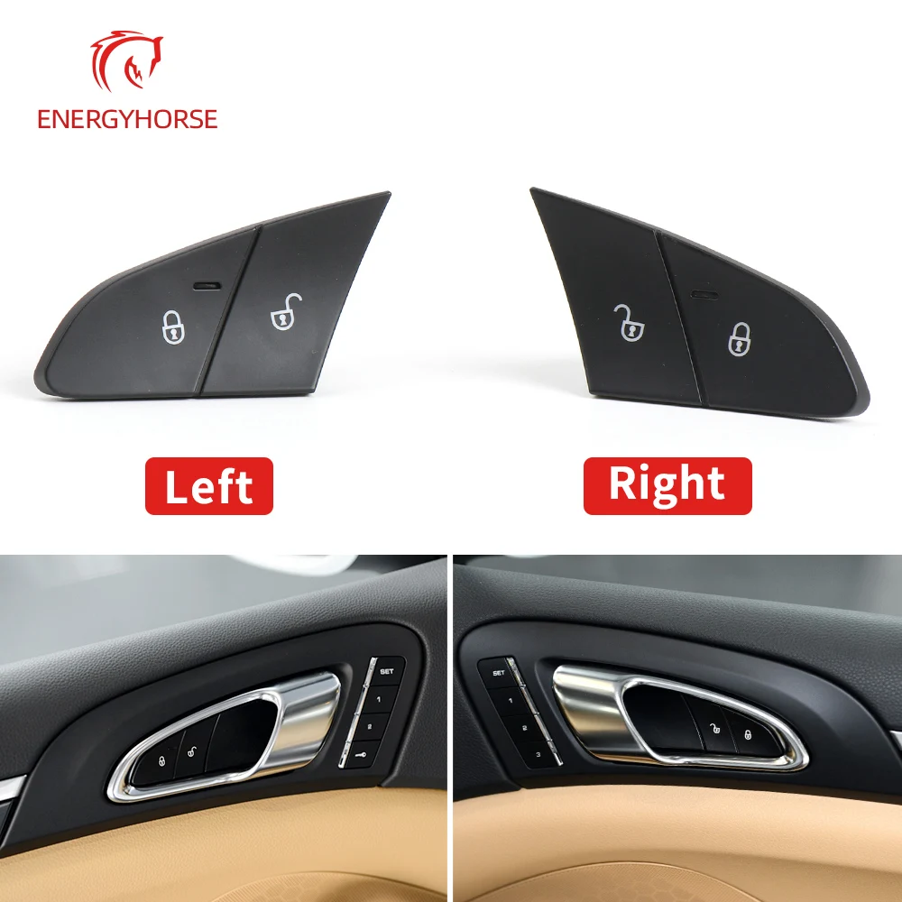 For Porsche Cayenne Panamera S GTS 2010-2016 Car Front Door Lock Switch Button Level Central Lock Switch Button Accessories