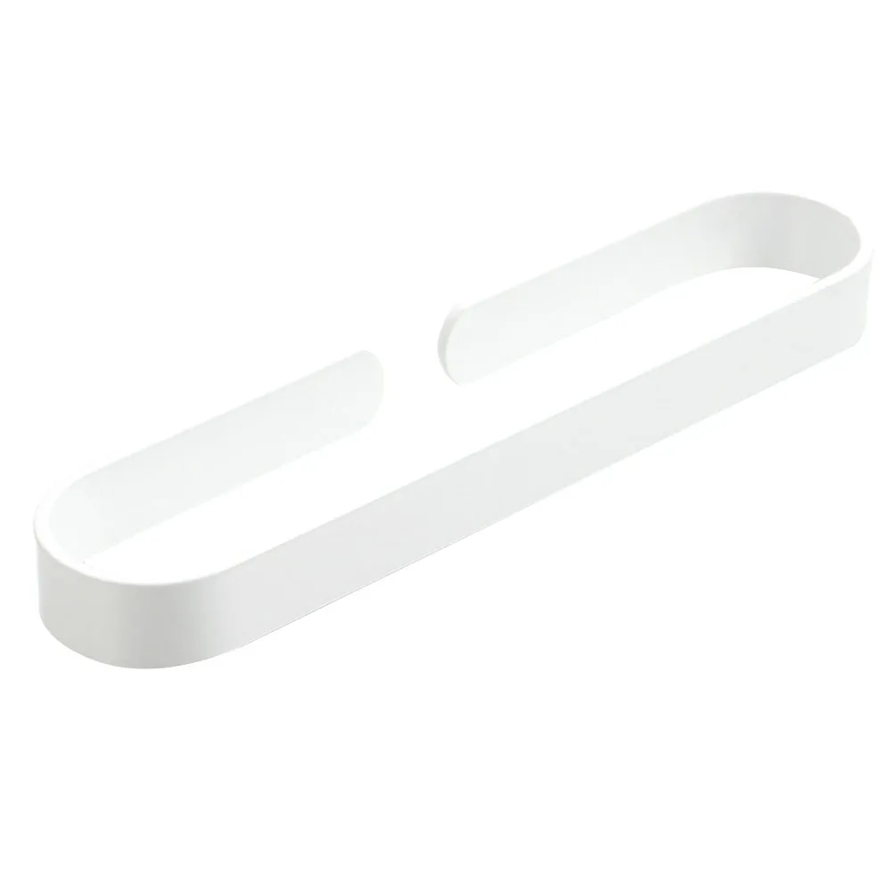 

Aluminium Alloy Towel Rack Holder Bar Racks Single Shot Hanger ganizer Wall Mounted Space Saving Practical Storage Shelf