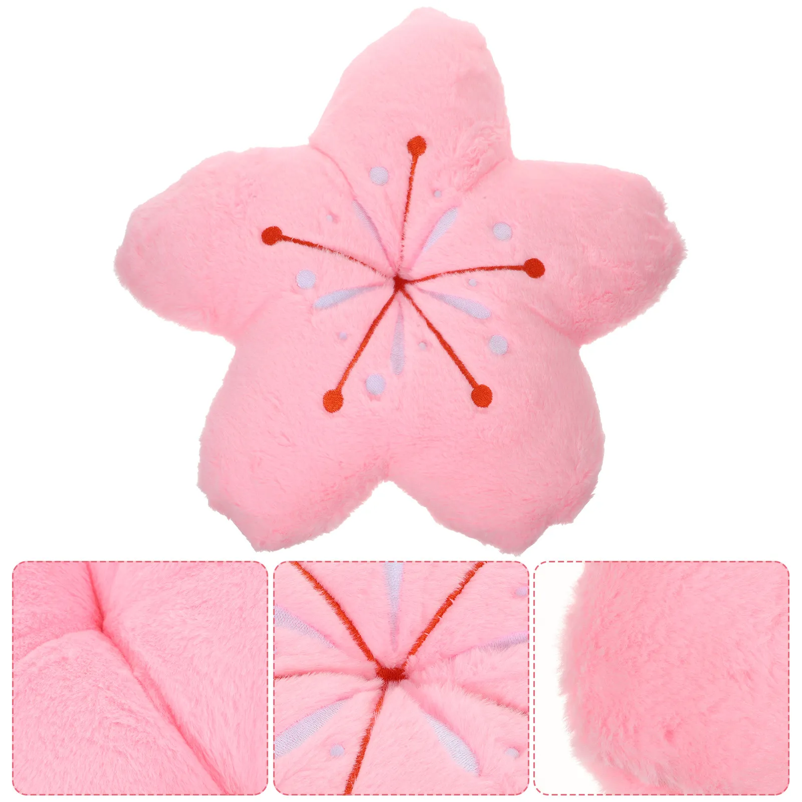 

Декоративная подушка с цветочным узором в стиле вишневого цвета, полностью наполненная полипропиленовым хлопком, нежных оттенков, для дивана, кресла, спальни