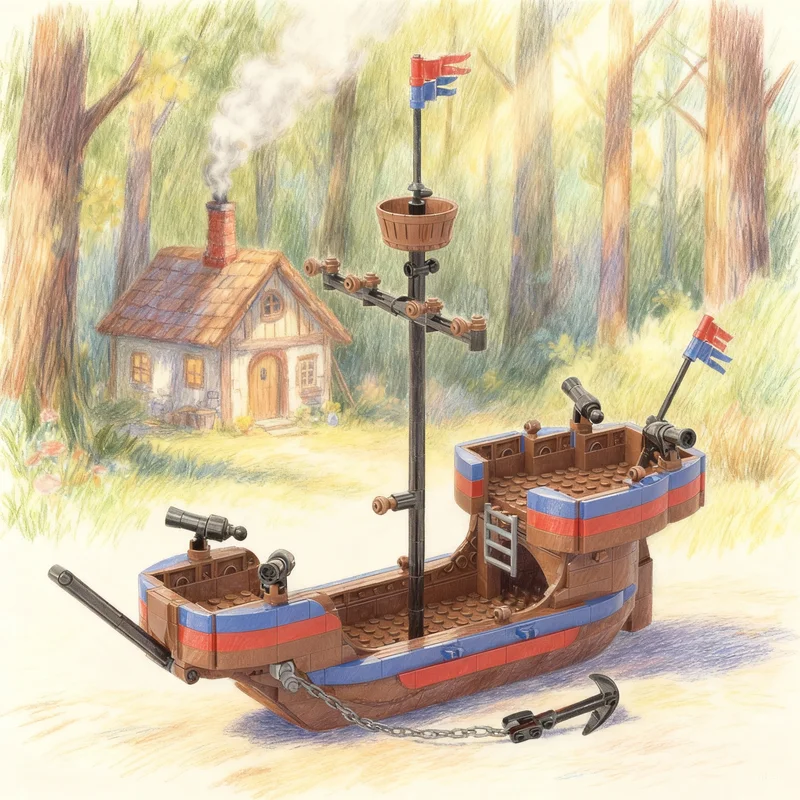 645-teiliges MOC Modulares Stadtlandschafts-Modellbaukasten, Architektur-Weihnachtsgeschenk, DIY-Ideen-Spielzeug, Lernspielzeug für Kinder