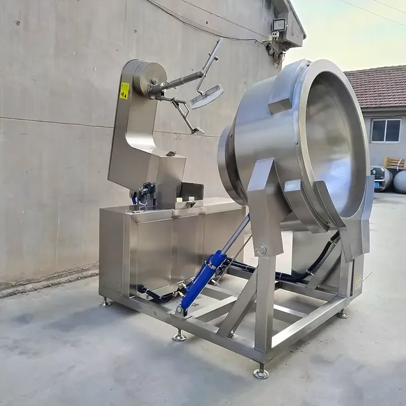 New Industrial Multi-function Commercial Automatic Stainless Steel High Efficiency Food Processing Snack Sauce Steam