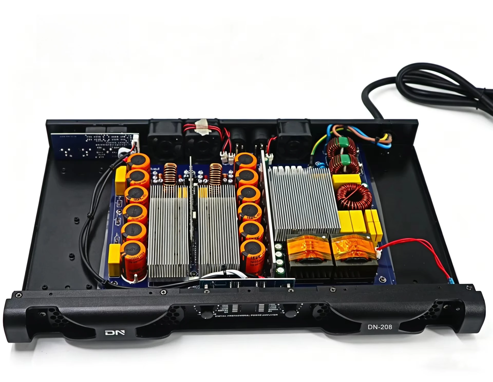 800w 2ch 2 Two Channel Class D Professional Pro Audio Speaker Digit Mixer Amplifier Power Amp 1 U 2 Ch  Dn 208 Amplifier