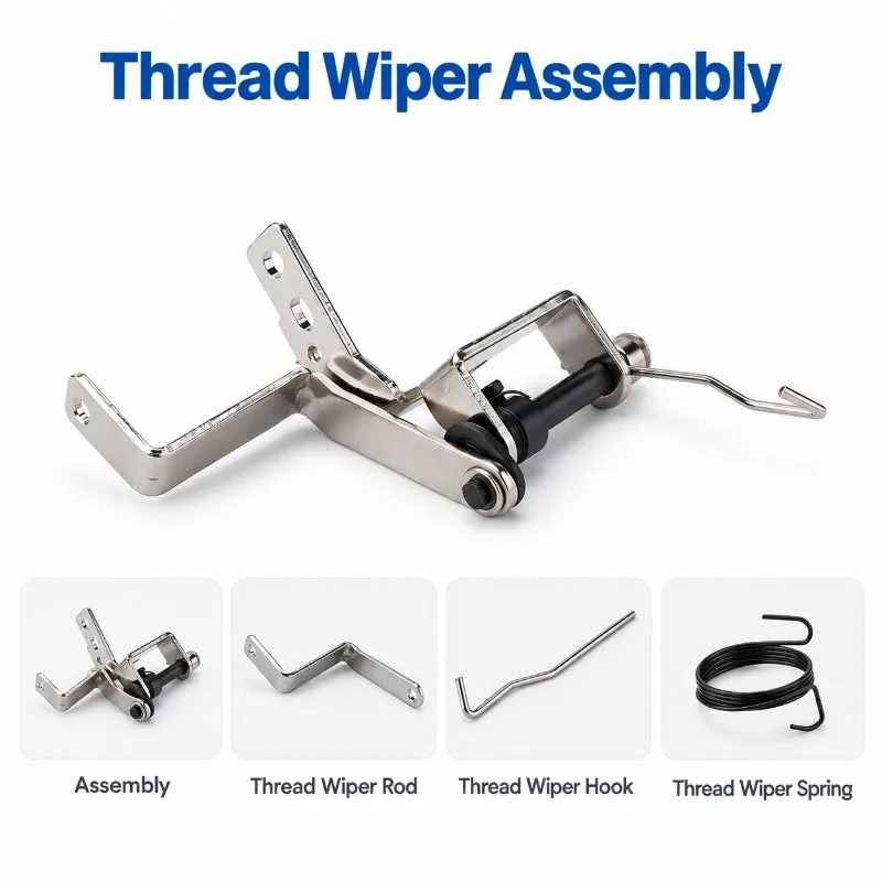 HENVOR Thread Wiper Assembly for 311G-1310 326G 342G Computer Pattern Sewing Machine Replacement Parts