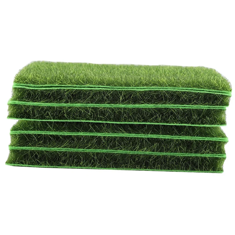 

10Pcs Artificial Grass Mat Green Fake Lawn Garden Yard Micro Landscape Ornaments Home Outdoor Decoration