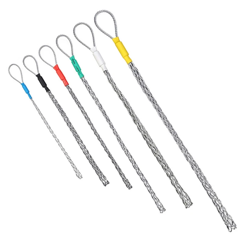 Bộ kéo lưới kim loại Bộ dụng cụ kéo cáp kéo Grip Sock Dây lưới mắt linh hoạt Chống gỉ