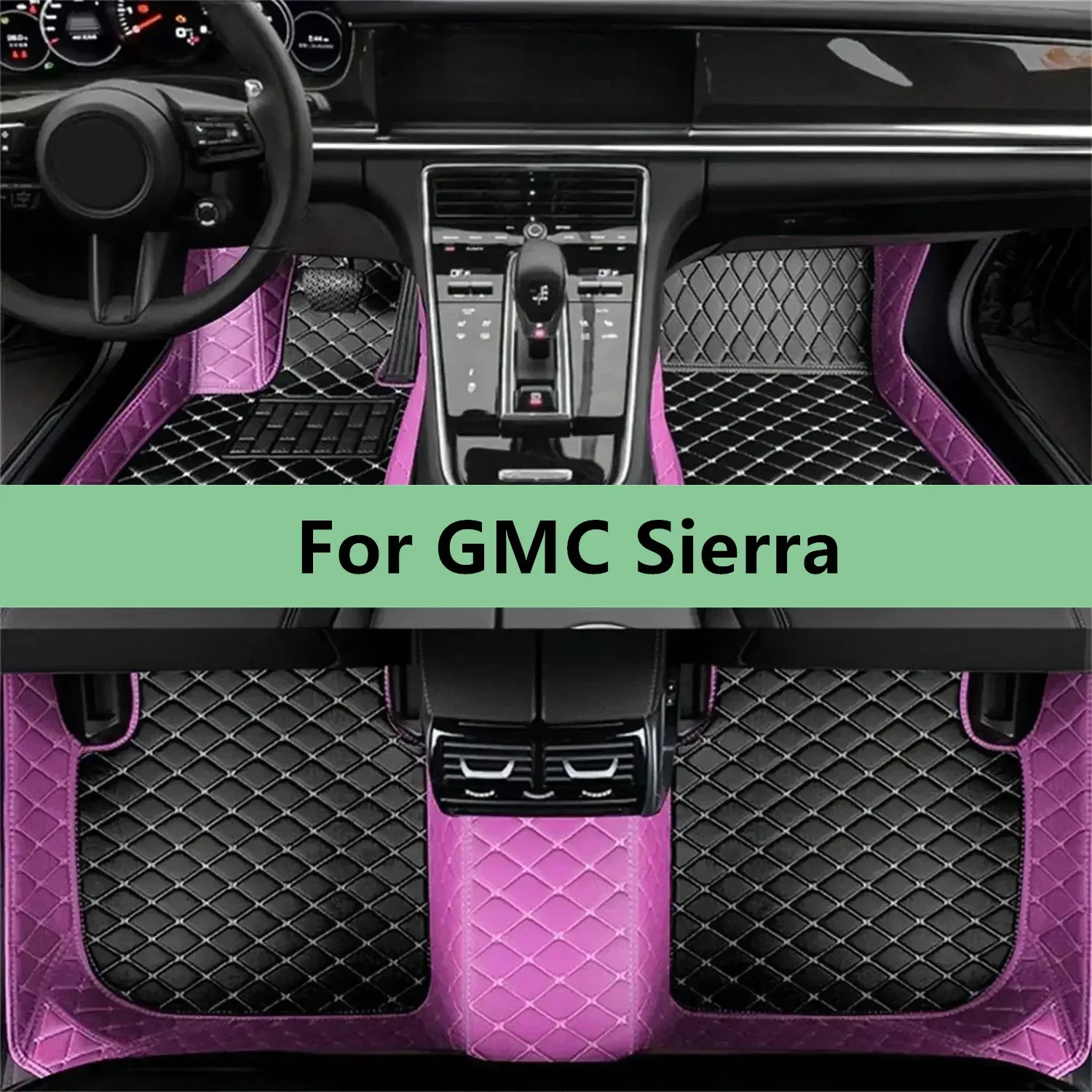 

Car Floor Mats For GMC Sierra 2015 2016 2017 2018 2019 2020 2021 2022 2023 2024 Car Mats Floor for Men Women Car Accessories