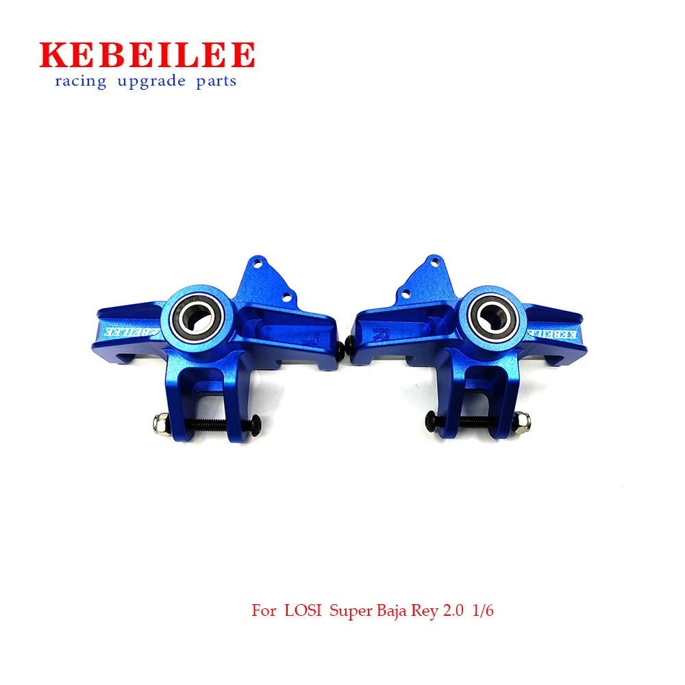 Kebeilee cnc aluminium7075 # vordere spindel set l & r für losi super baja rey 2,0