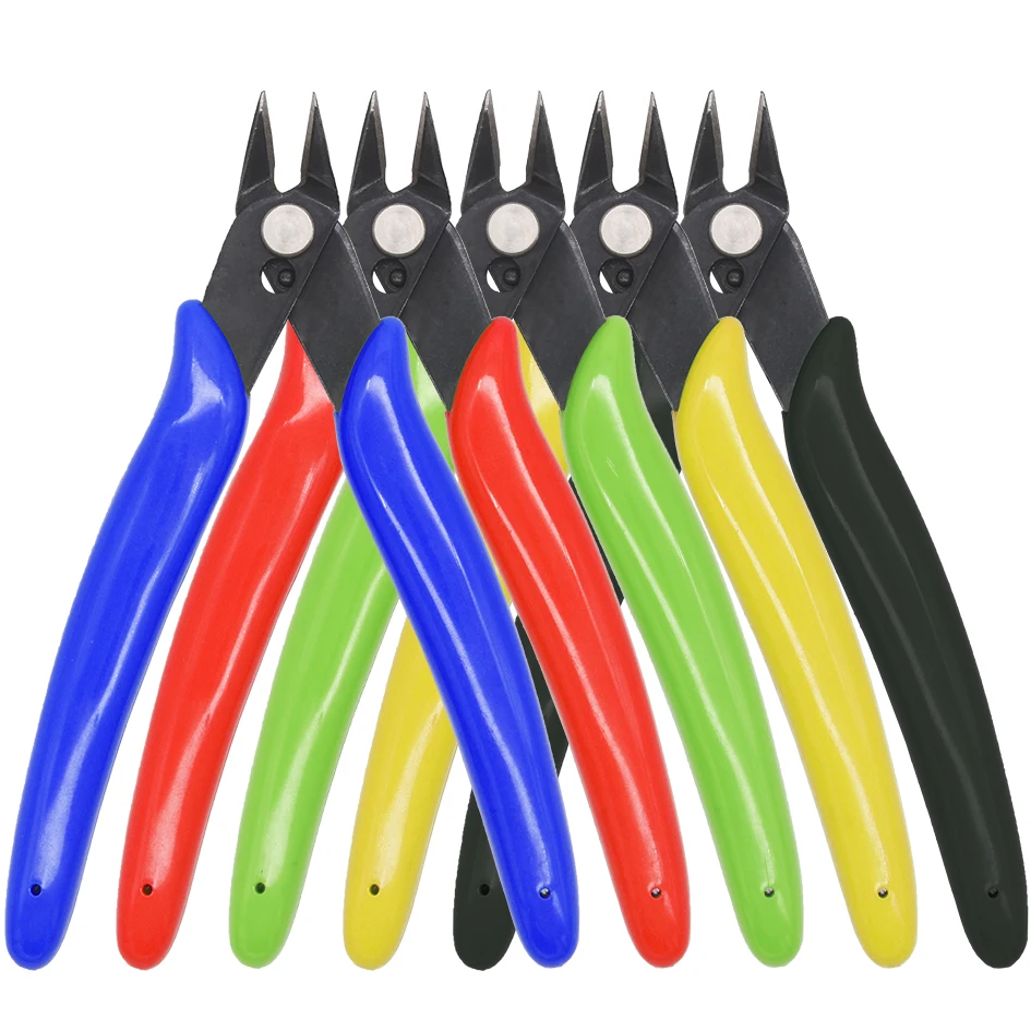 170 Pliers Multi Functional Tools Electrical Wire Cable Cutters Cutting Side Snips Flush Stainless Steel Nipper 50pcslot