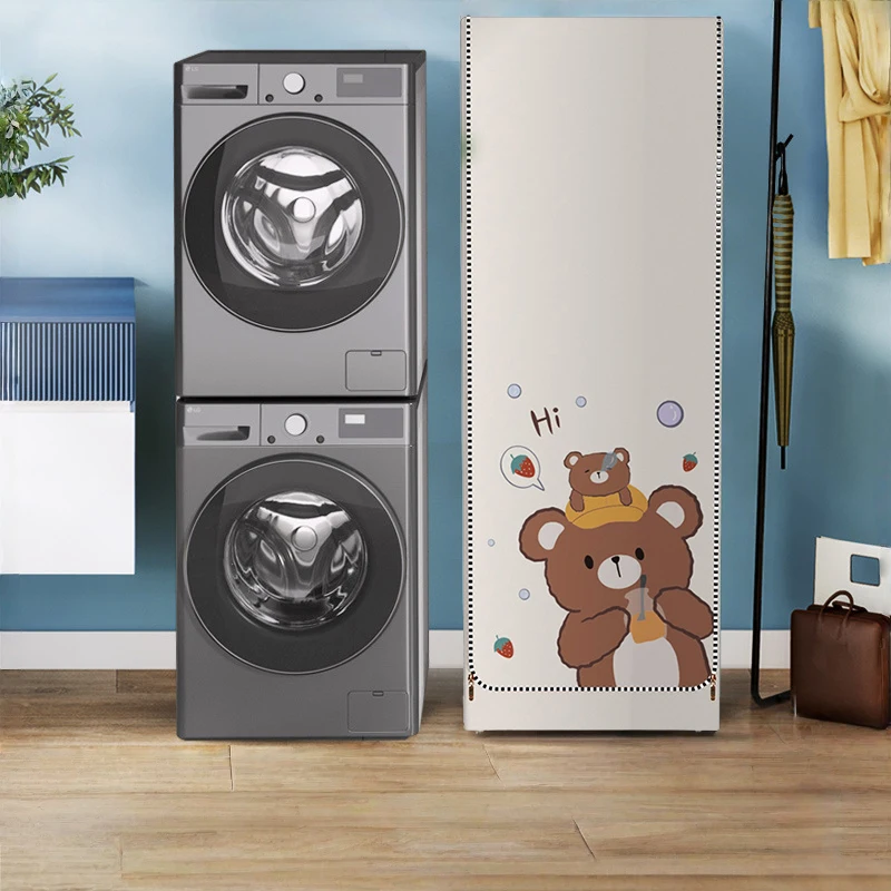 

Чехол для сушилок для белья, сушилка для стиральной машины, Оксфорд с серебряным покрытием, водонепроницаемый, пылезащитный, солнцезащитный, защитный чехол, аксессуар для стиральной машины ﻿