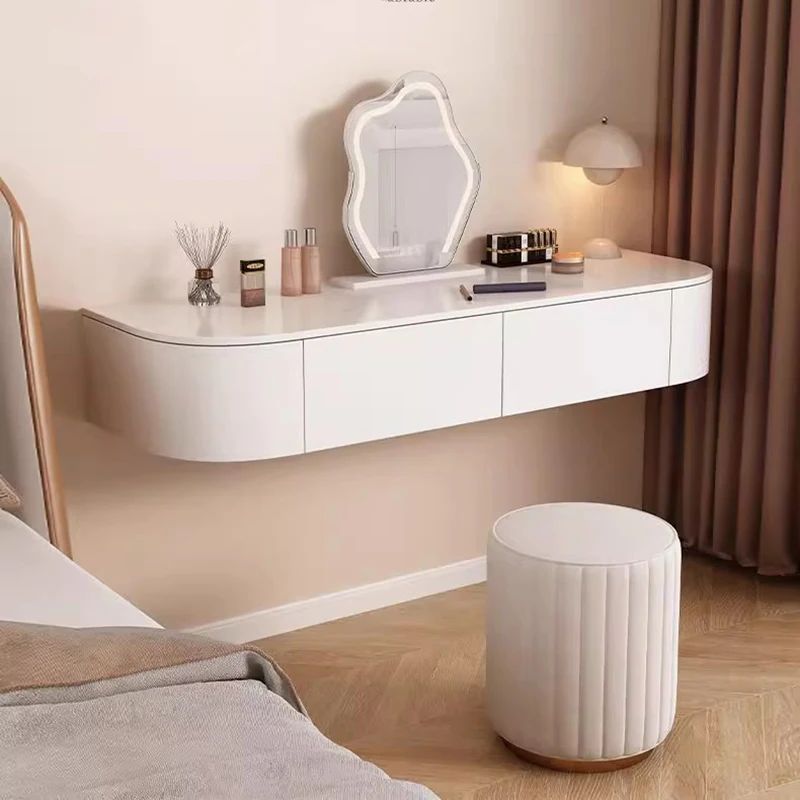 Vanity Table Girl Cosmetics Shelf Service College Dorm Beauty Cheap Essentials Dressing Table Organizer Penteadeira Home Decor