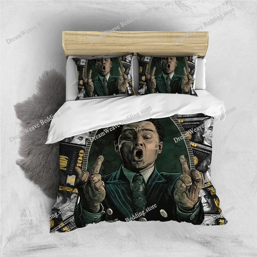

The W-Wolf of W-Wall S-StreetSS Duvet Cover Set Home Style Bedding Soft Laundry Cotton Bed Student Dormitory Gift