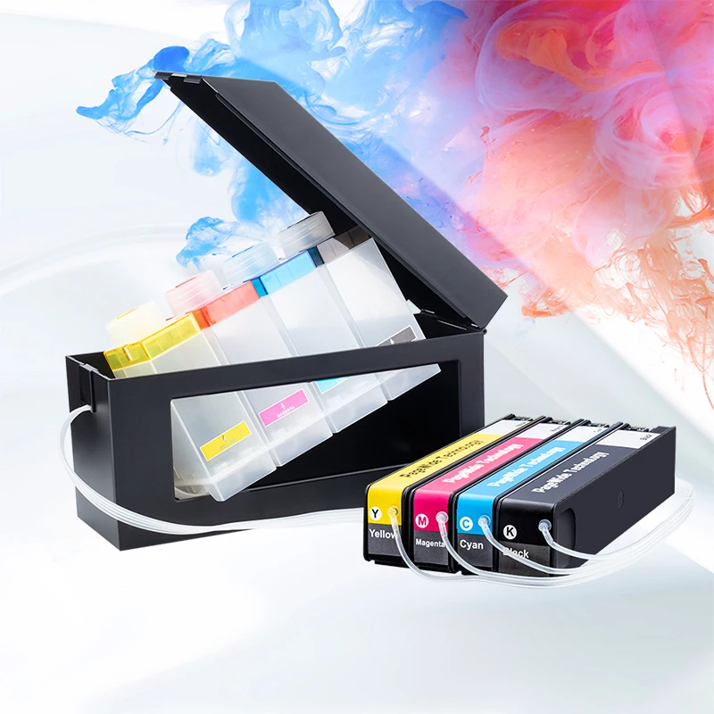 97U CISS Cartridge No Chip For HP 972 973 974 975 PageWide 452dw 452dn 477dw 477dn 552dw 577dw 577z P55250dw P57750dw 477 577