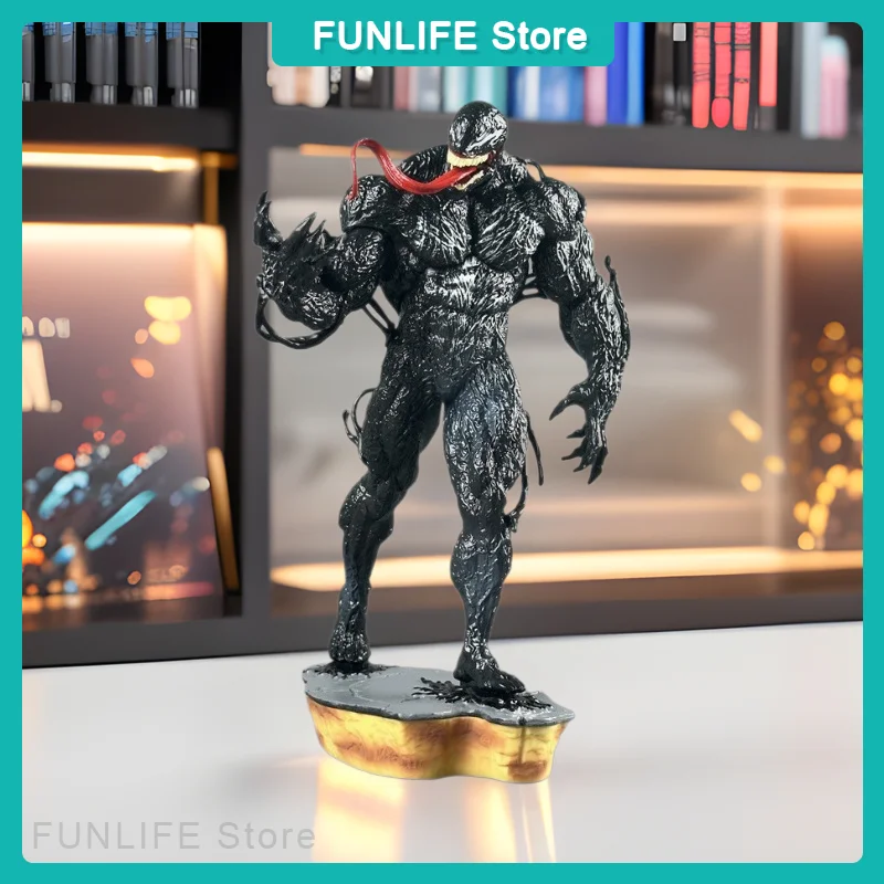 Venom PVC-Figur 30 cm – Spielperipheriegeräte, Superheldenmodell, Desktop-Ornament, Sammlerzubehör, ideales Geschenk