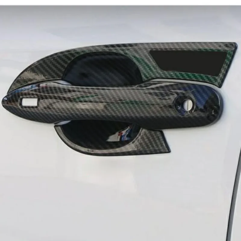 

Car Cover Trim ABS Chrome External Outside Door Bowl Frame Armrest Handrail Stick For Toyota Prius 50 series 2019-2022