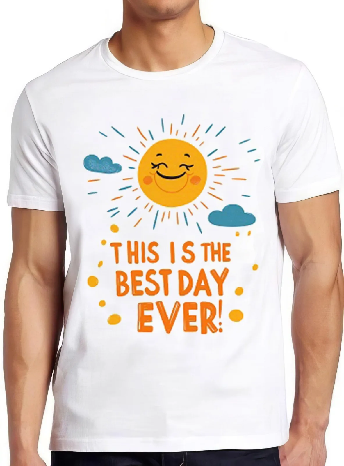 Meilleur jour de tous les temps soleil bizarre humoristique hilarant drôle cadeau t-shirt 2281